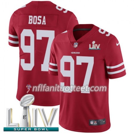 Miesten San Francisco 49ers NFL Pelipaita Nick Bosa 97 Nike Punainen 2020 Super Bowl LIV